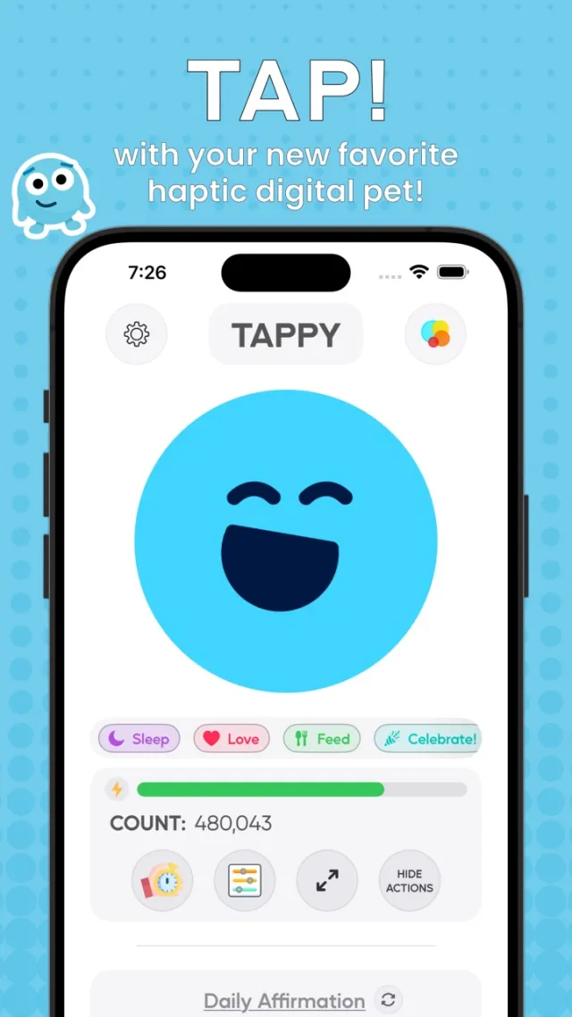Tappy: Self Care Fidgeter | Games | XWorld