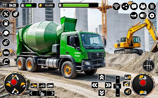 City Heavy Excavator Crane 3D | Games | XWorld