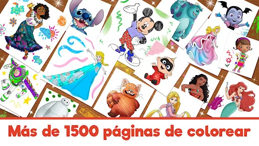 Colorante Mundo Disney | juego | XWorld