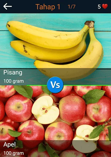 Kuis tentang kalori: Makanan d | Permainan | XWorld