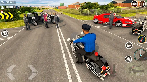 Polis Basikal Polis Sim 3d | Permainan | XWorld
