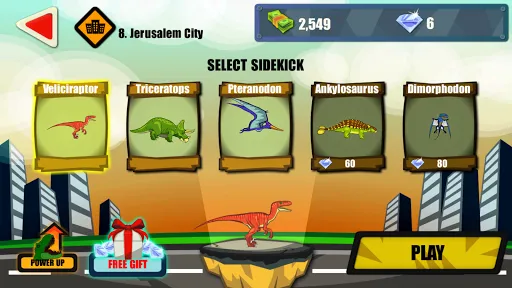 Jurassic Dinosaur City Rampage | Permainan | XWorld