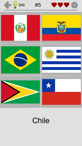As bandeiras dos continentes | Jogos | XWorld