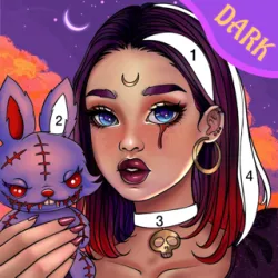 XWorld | Dark Color: Paint by Number