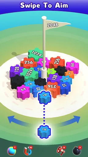 Merge Blocks 3D - 2048 Puzzle | Permainan | XWorld