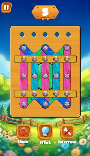 Nuts & Bolts Brain Puzzle | Permainan | XWorld