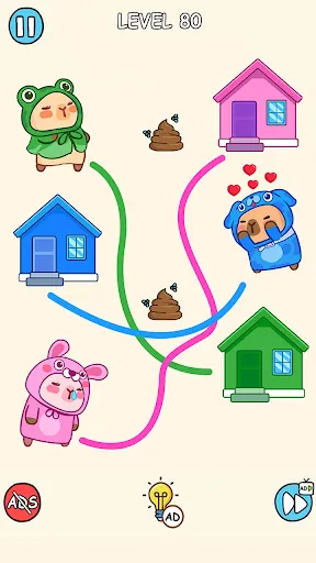 Capybara Rush: Draw To Home | Games | XWorld