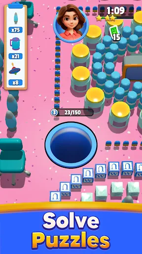 Shoppin' Drop - Hole Puzzle | Games | XWorld