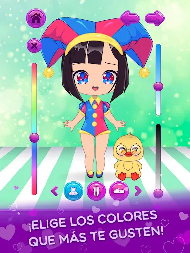 Chibi Vestir Salón de Belleza | juego | XWorld