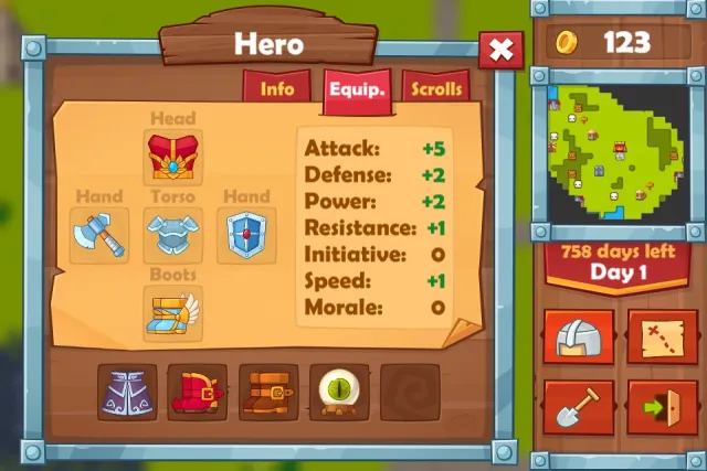 Heroes 2 : The Undead King | Игры | XWorld
