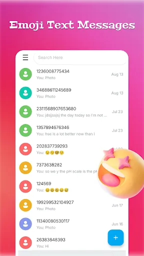 Emoji Text Messages | Permainan | XWorld