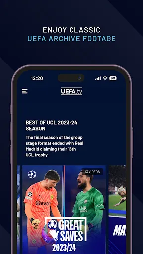 UEFA.tv | Permainan | XWorld