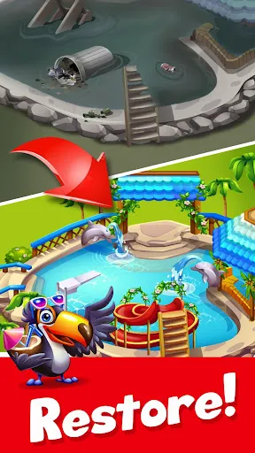 Tropic Trouble Match 3 Builder | Games | XWorld