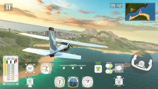 Airplane Flight Simulator | Games | XWorld