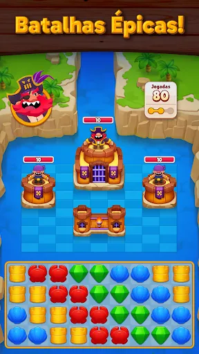 Pirate Match | Jogos | XWorld
