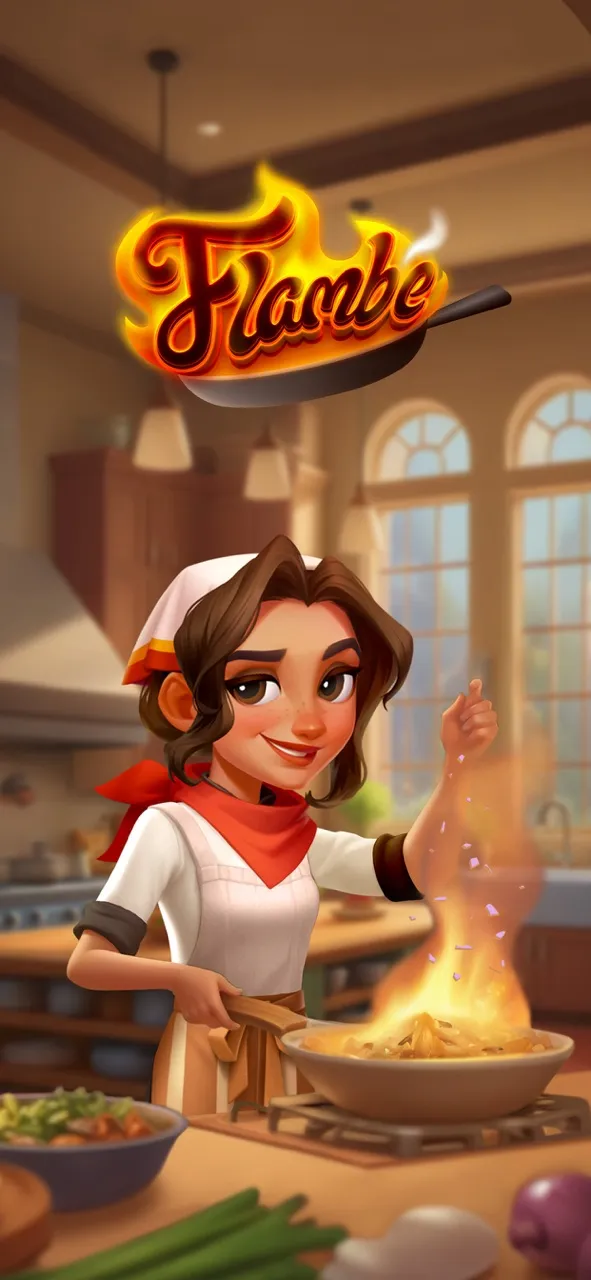 Flambé: Merge and Cook | Permainan | XWorld
