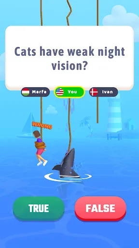 True or False: Shark game | 游戏 | XWorld