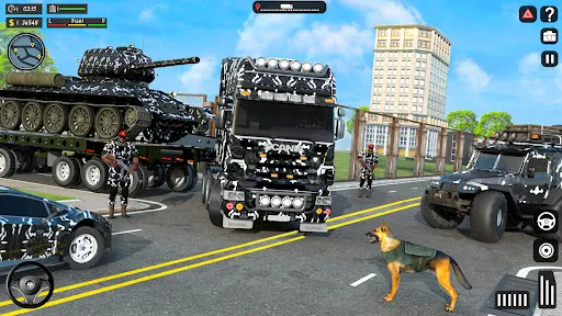 Game Truk Kargo Angkut Tentara | Permainan | XWorld