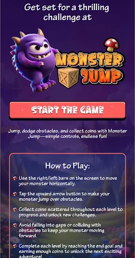 Monster jump | Permainan | XWorld