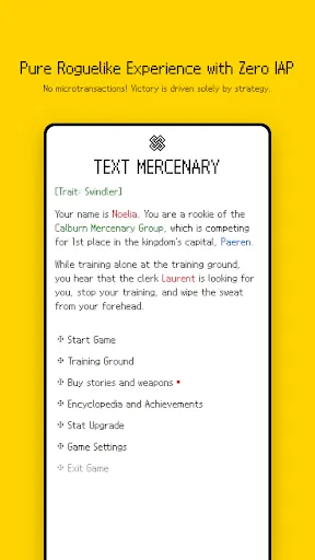 TextMercenary Deckbuilder TRPG | Permainan | XWorld TextMercenary Deckbuilder TRPG | Permainan | XWorld