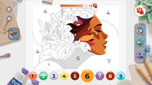 Gallery: Color by number game | 游戏 | XWorld