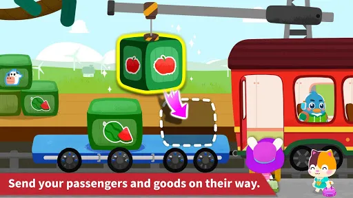 Baby Panda's Train | Games | XWorld