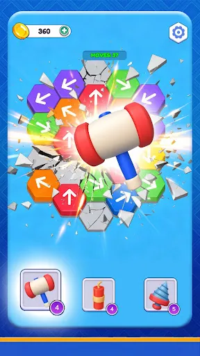 Hexa Escape: Tap Color slide | Games | XWorld