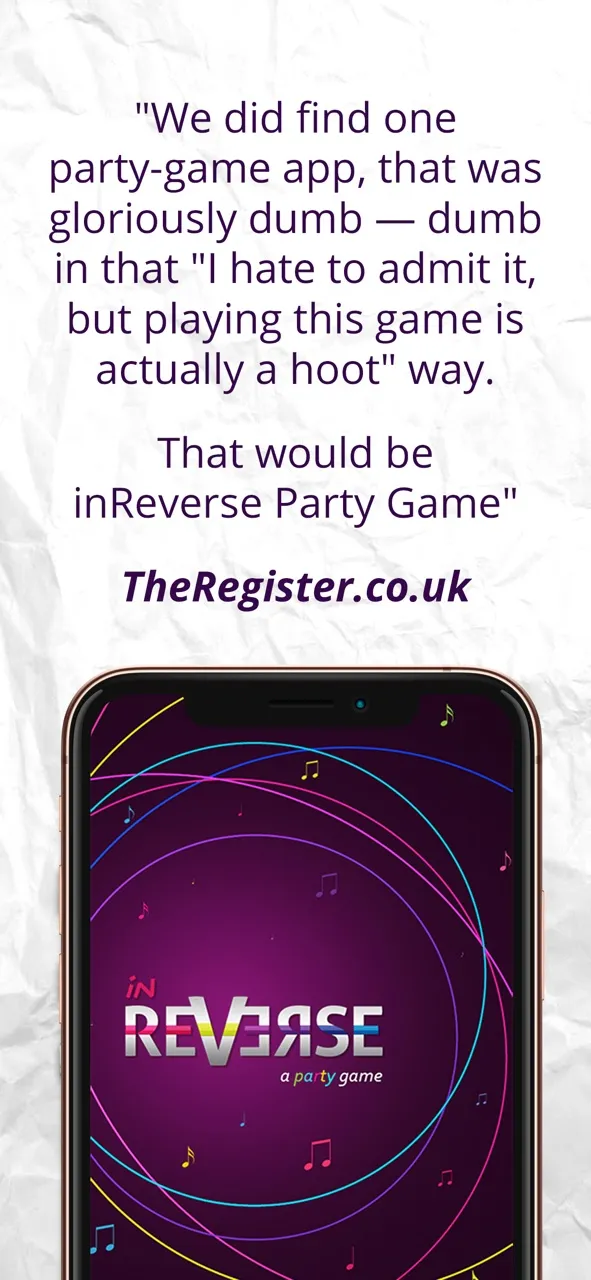 inReverse Party Game | Jogos | XWorld