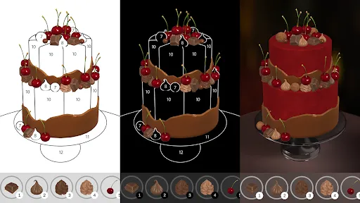 Cake Coloring 3D | Games | XWorld