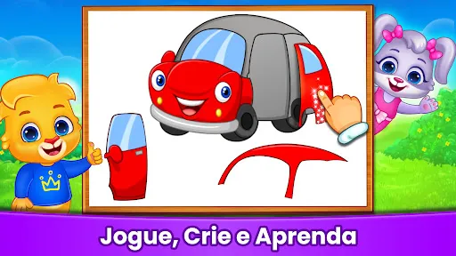 Quebra cabeça infantil jogo 3+ | Jogos | XWorld