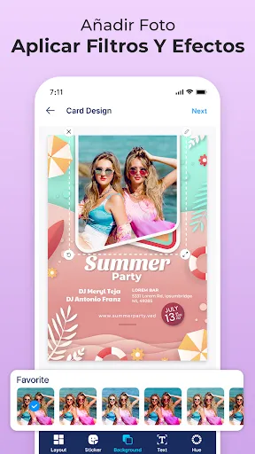 Diseño tarjeta de invitación | juego | XWorld