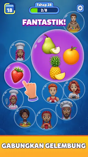 Bubble Match Teka-teki Sambung | Permainan | XWorld