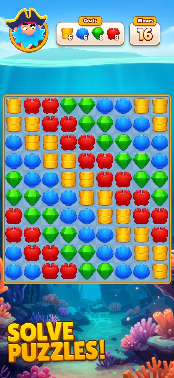 Pirate Match: Adventure Puzzle | Games | XWorld