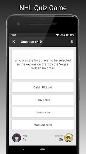 Fan Quiz for NHL | 游戏 | XWorld