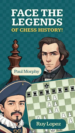Chess Story - Face the Legends | Permainan | XWorld