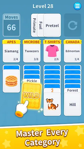 Solitaire Word: Sort | Игры | XWorld