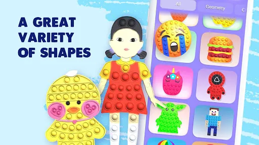 Pop it Paint - Fidget Toys 3D | Permainan | XWorld