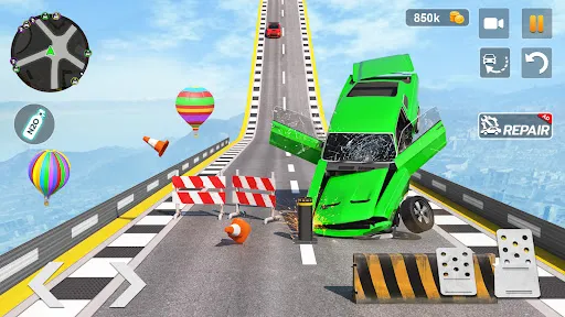 Car Crash Games Mega Car Games | Permainan | XWorld