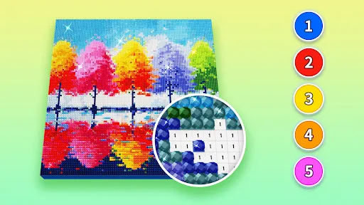 Diamond Painting by Number | Games | XWorld