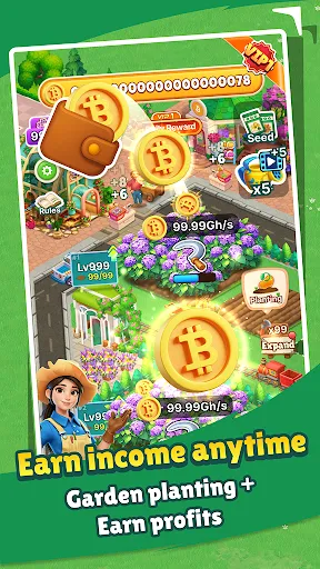Bitcoin Master：Idle Flower | Permainan | XWorld