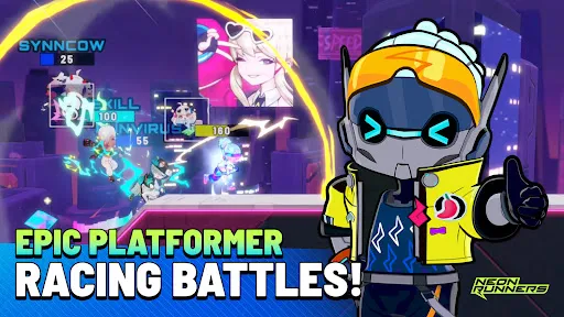 Neon Runners: Craft & Dash | เกม | XWorld