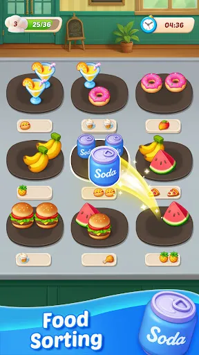 Food Sort: Puzzle Game | Games | XWorld