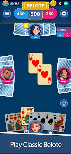 Belote & Coinche Classic | Games | XWorld Belote & Coinche Classic | Games | XWorld