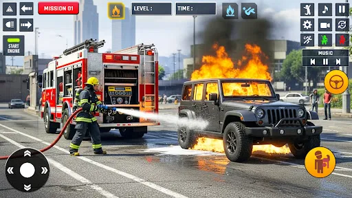 Fire Truck: Truck Driving Game | Games | XWorld