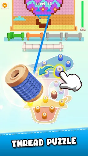 Thread Out! - Knit the Color | Games | XWorld