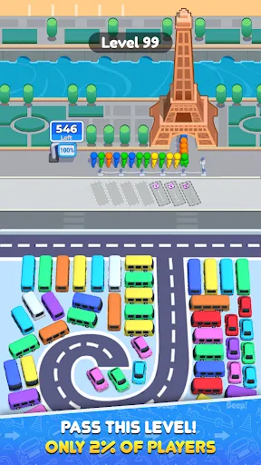 Bus Sort: Color Parking Jam | Игры | XWorld
