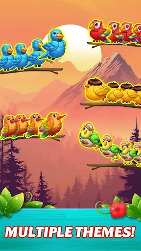 Jungle Bird Sort | Games | XWorld