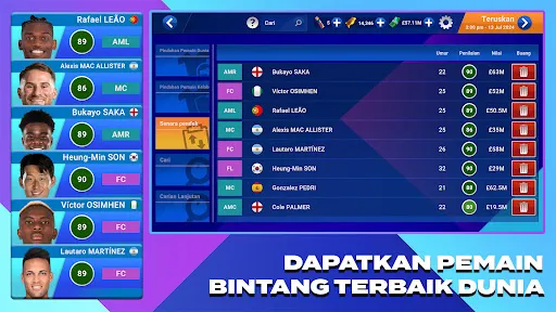 Soccer Manager 2025 - Bola | Permainan | XWorld