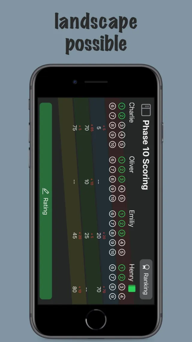 Phase 10 Scoring | 游戏 | XWorld
