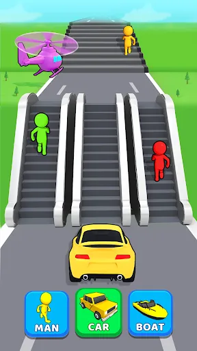 Vehicle Transform Challenge | juego | XWorld